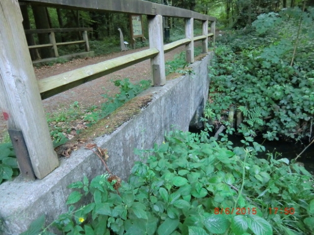 Klosterstraßenbrücke / Entwässerungsgraben
