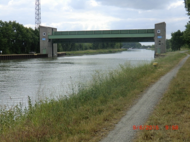 Wartungswegbrücke am Sicherheitstor / Elbe-Seitenkanal