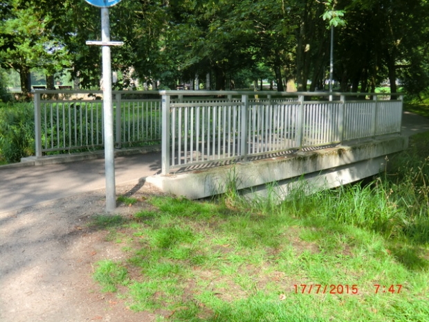 Fußwegbrücke / Uchte
