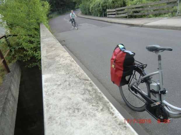 Tornauer Straßenbrücke / Uchte,rechts im Bild