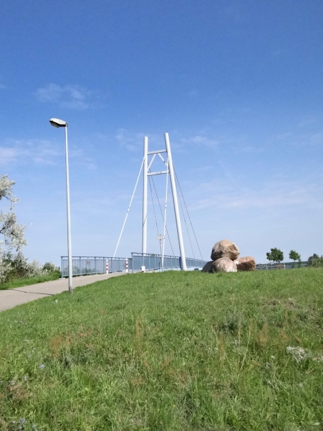 Gremminer Brücke ( Blaue Brücke ) 