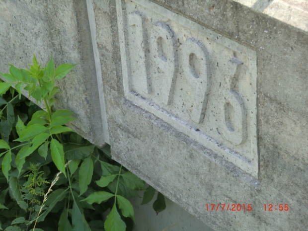 ördliche Bahnbegleitwegbrücke / Zufluß zum Wallgraben