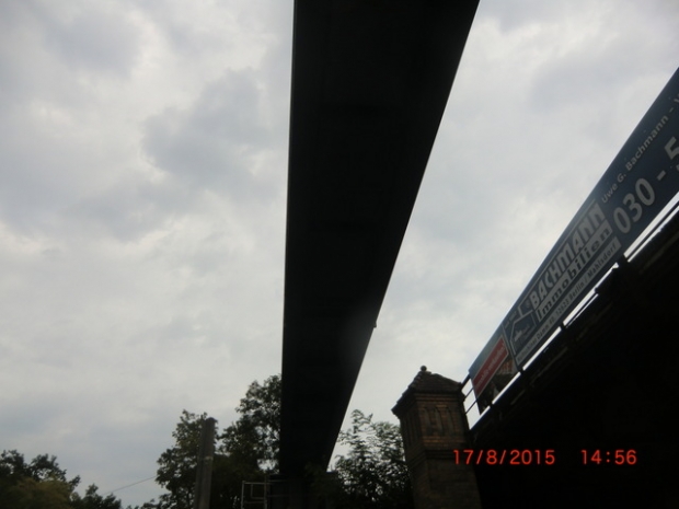 Kabelbrücke / Straße nach Fichtenau