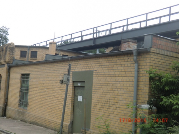 Kabelbrücke / Straße nach Fichtenau