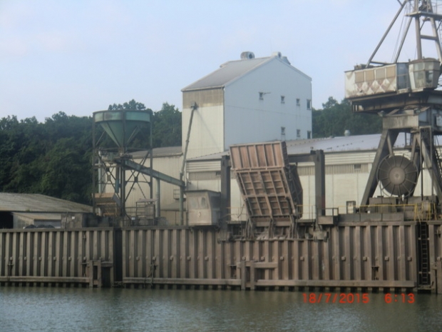 Förderanlagenbrücke / Hafenstraße