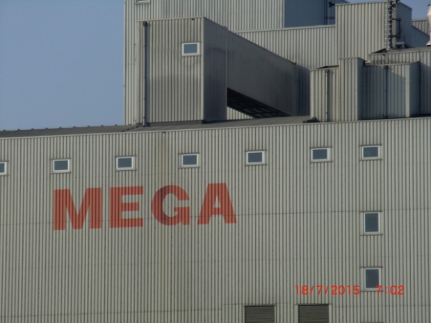 Industriebrücke am Megastandort