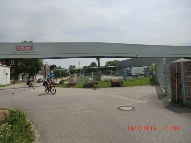 Förderbrücke Burger Knäckebrotfabrik / Niegripper Chaussee