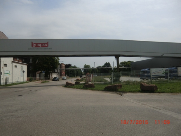 Förderbrücke Burger Knäckebrotfabrik / Niegripper Chaussee