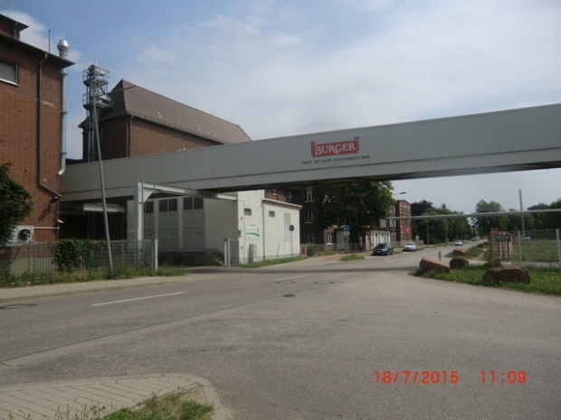 Förderbrücke Burger Knäckebrotfabrik / Niegripper Chaussee
