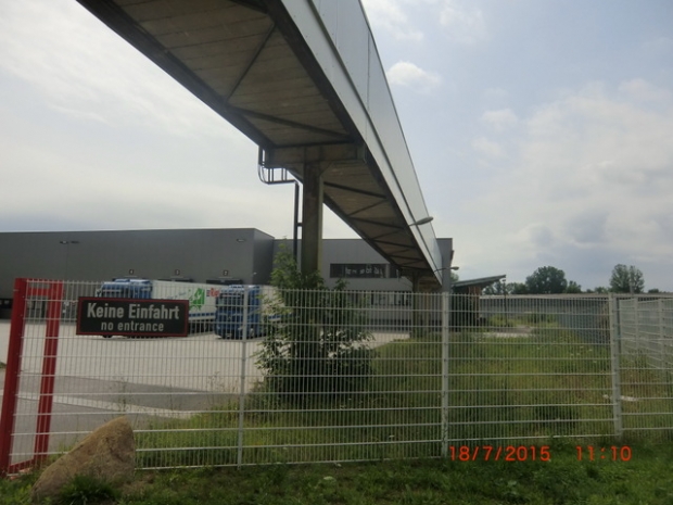 Förderbrücke Burger Knäckebrotfabrik / Niegripper Chaussee
