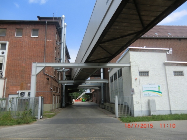 Förderbrücke Burger Knäckebrotfabrik / Niegripper Chaussee