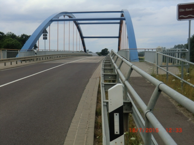 K 1208 Berliner Dammbrücke / Elbe - Havel - Kanal