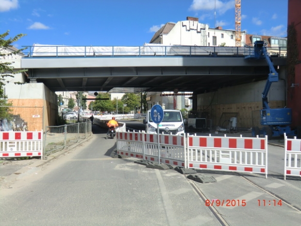 EÜ Stecke Berlin - Lichtenberg - Strausberg / Karlshorster Straße Nord