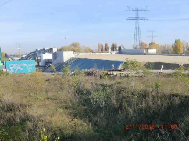 Straßenbrücke Südostverbindung / Spree