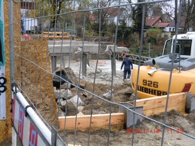 Straßenbrücke Zimmermannstraße - Lindenstraße / Wuhle, die letzten Bilder vom Brückenabriß