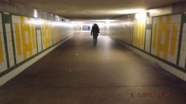 B 96a Straßenbrücke An den Treptowern / Fußweg