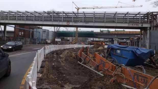 Kabelbrücke Markgrafendamm