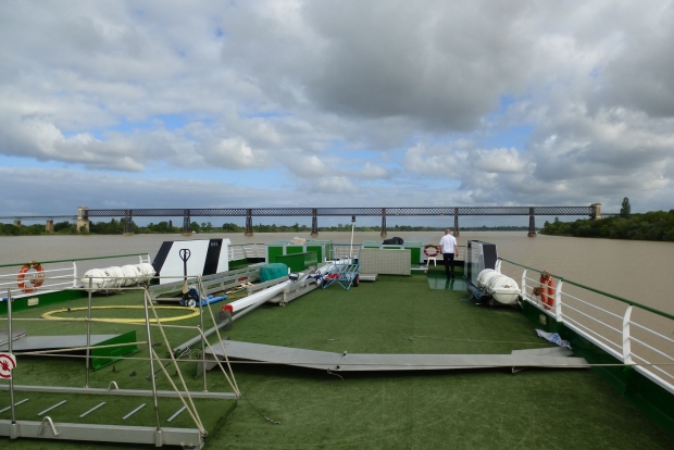 Blick auf die Brücke von Süden