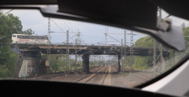 Blick aus dem ICE