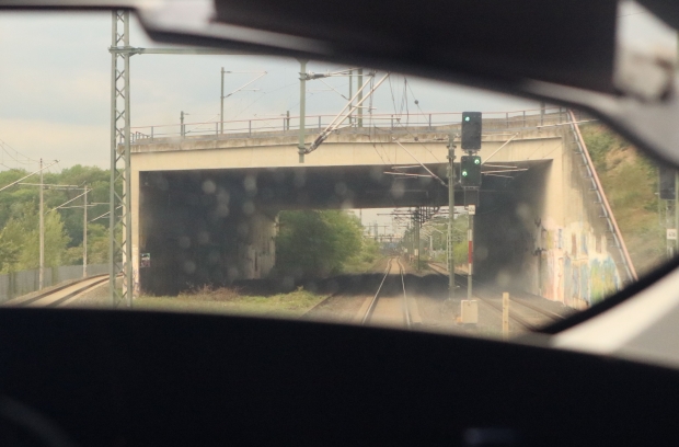 Blick aus dem ICE