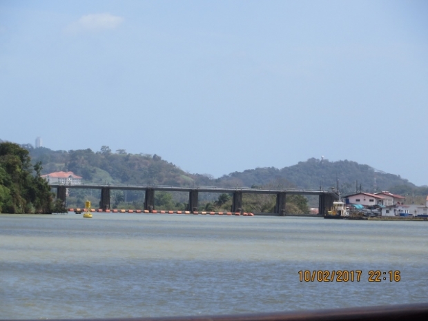 Wartungsbrücke / Panamakanal ( Schleusenumgehung )