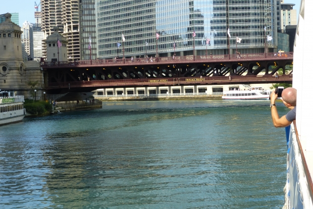 Du Sable Bridge an der Michigan Ave.