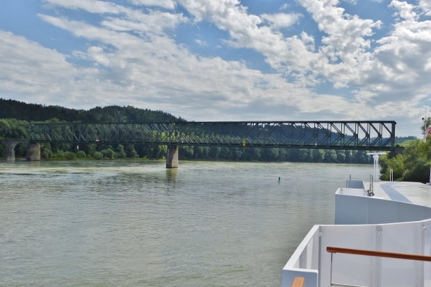 Die Kräutlsteinbrücke bei Passau-Lindau