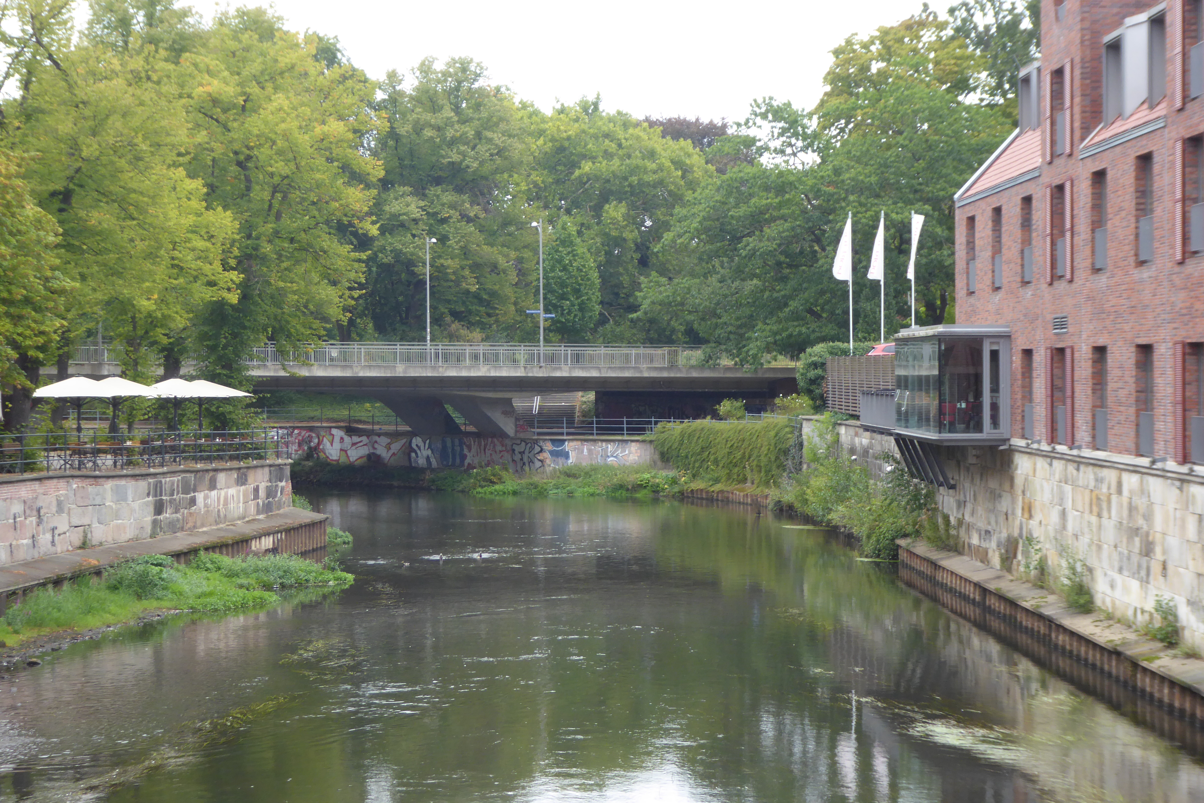 Brücke Reichenbachstraße über die Ilmenau