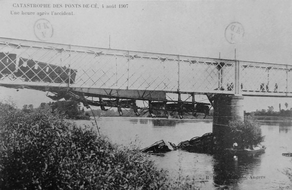 Eisenbahnunfall auf dem Pont de l’Alleud