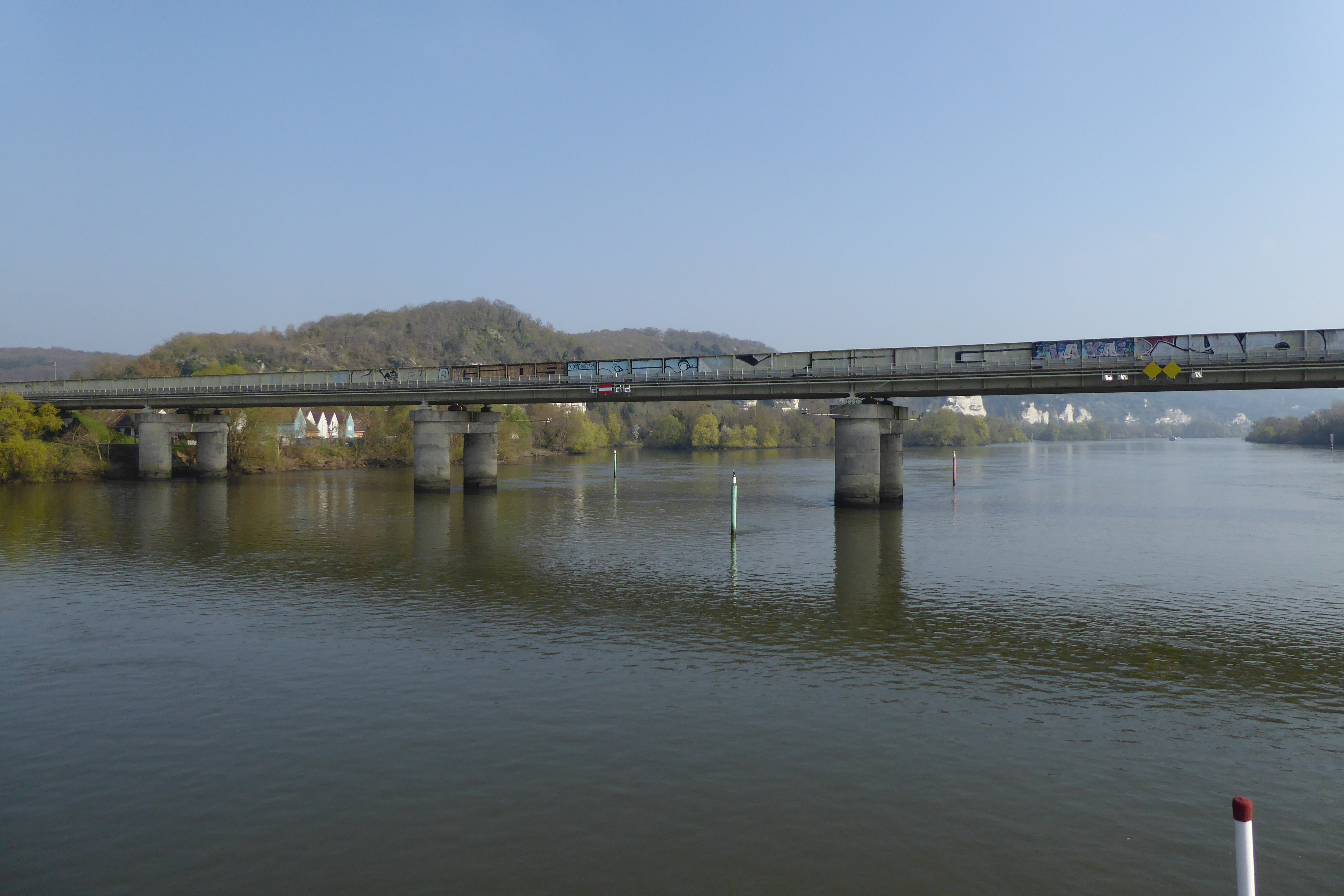 Viaduc d'Orival, Blick von SW