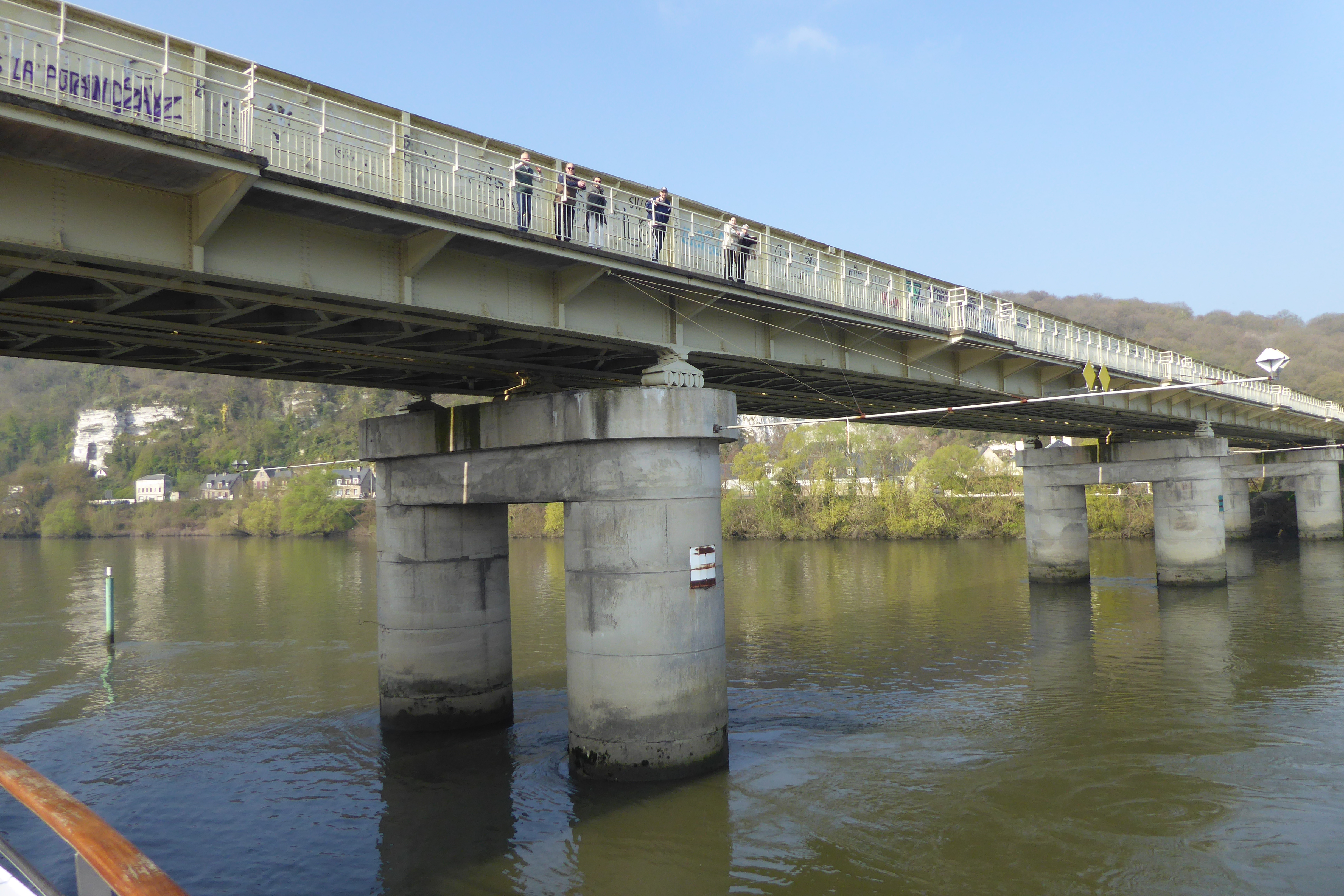 Viaduc d'Orival, Blick von NO