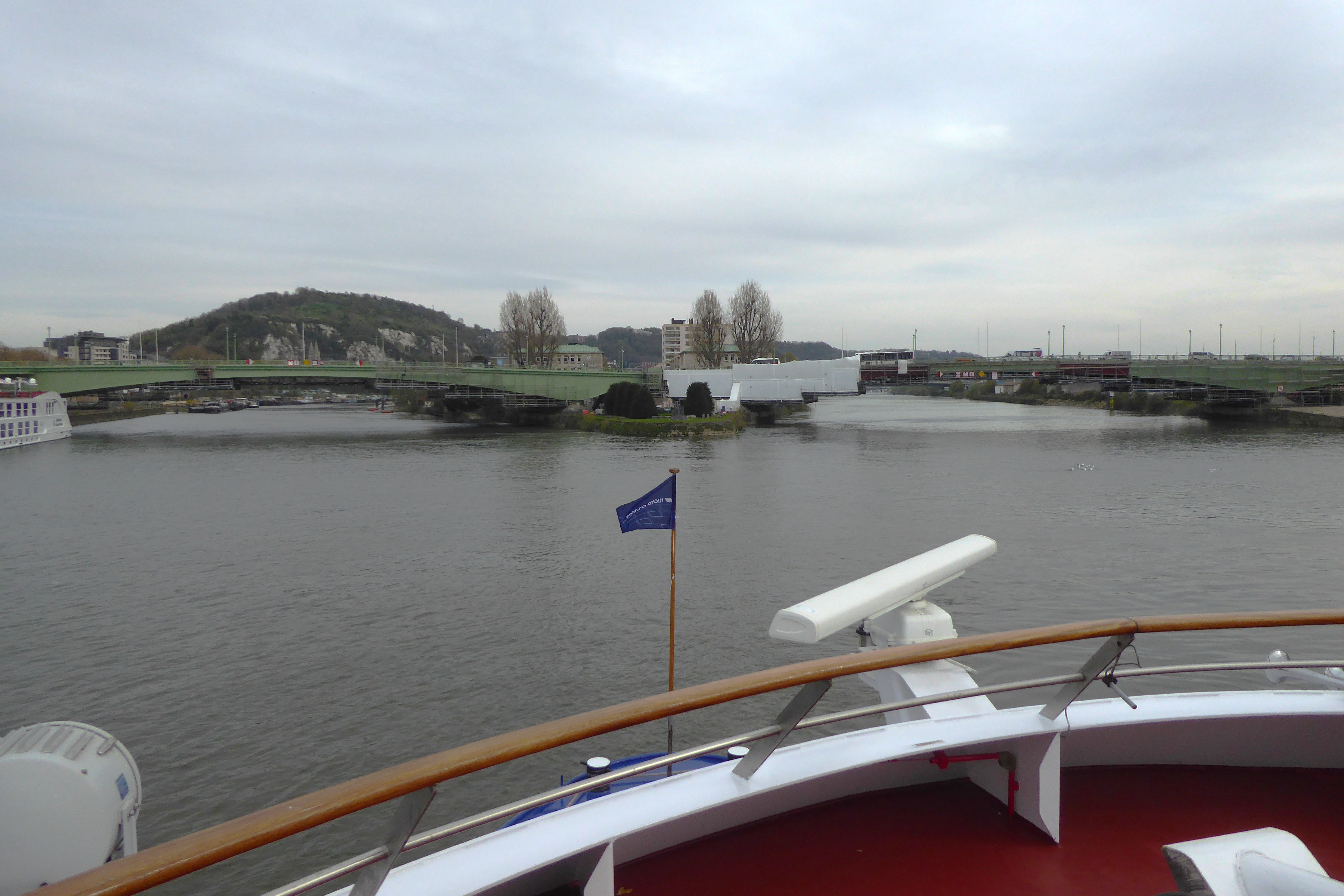Pont Pierre Corneille, Ansicht von Westen