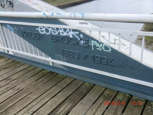 Kieler Brücke / Schifffahrtskanal Berlin - Spandau