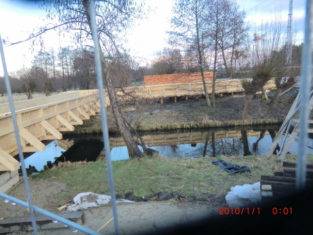 Fußwegalternativbrücke Hinter dem Kurpark / Erpe