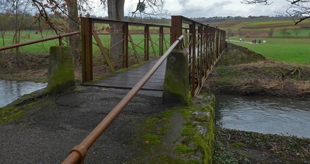 Fußwegbrücke / Enzschleife