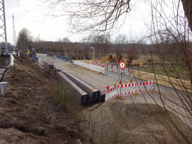 Fußwegalternativbrücke Hinter dem Kurpark / Erpe