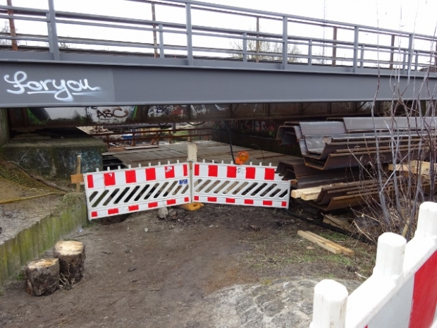 EÜ Strecke Berlin - Erkner - Fankfurt Oder - Warschau / Erpe, Bilder kurz vor dem Umbau des Knotens