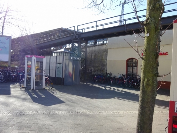 Kabelbrücke am Bf. Köpenick / Bahnhofstraße