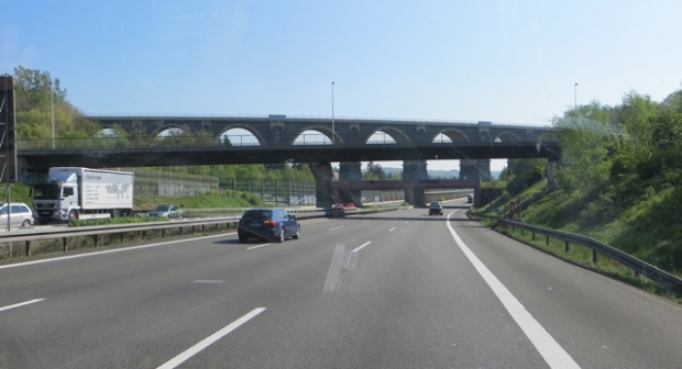 EÜ Bahrebachmühlenviadukt / A4 Autobahn und Bahrebach