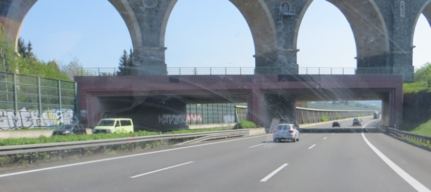 EÜ Bahrebachmühlenviadukt / A4 Autobahn und Bahrebach