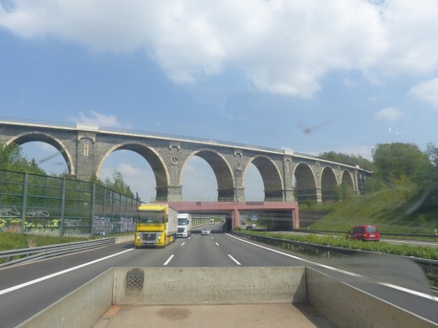 EÜ Bahrebachmühlenviadukt / A4 Autobahn und Bahrebach