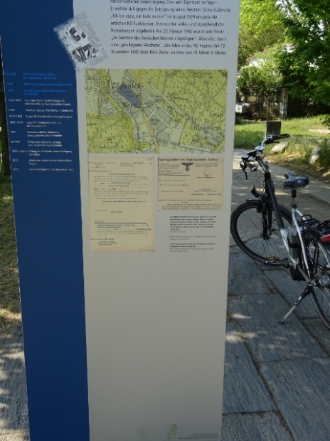 Fußgängerbrücke Bischofstalerstrasse / Wuhle