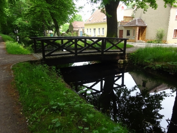Fußwegbrücke Kietzstraße / Nieplitz