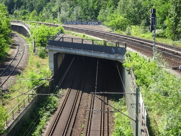 KreuzungsbauwerkS- Bahnen / Fernbahnen