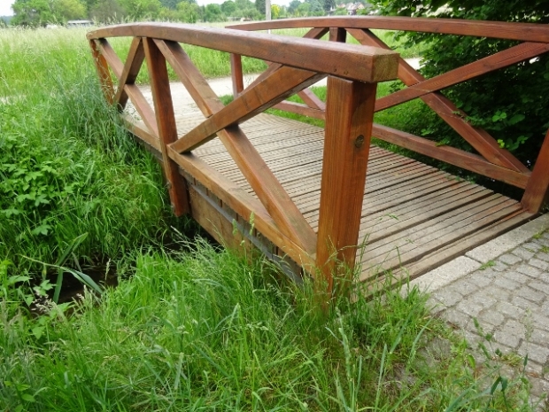Fußwegbrücke Fußweg Hinter der Mauer / Nieplitz