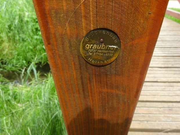 Fußwegbrücke Fußweg Hinter der Mauer / Nieplitz