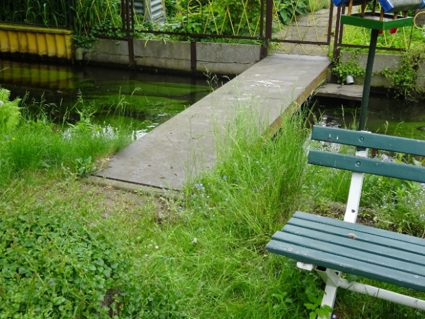 Stegbrücke am Paukertweg / Nieplitz