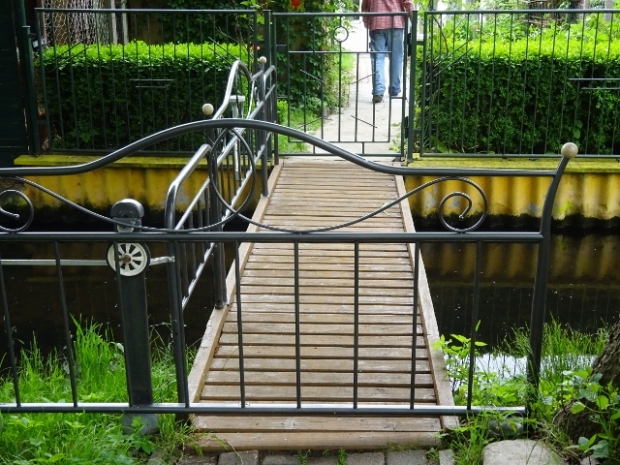 Stegbrücke am Paukertweg / Nieplitz