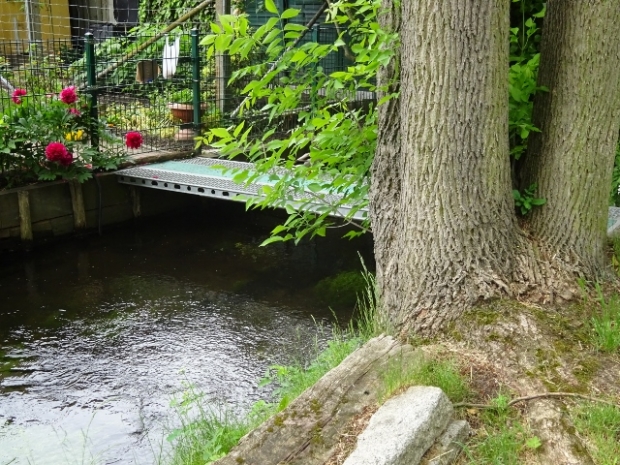 Stegbrücke am Paukertweg / Nieplitz