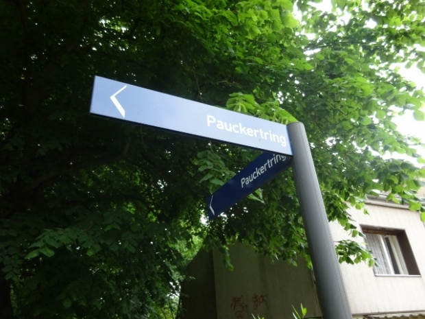 Fußwegbrücke am Paukertring / Nieplitz